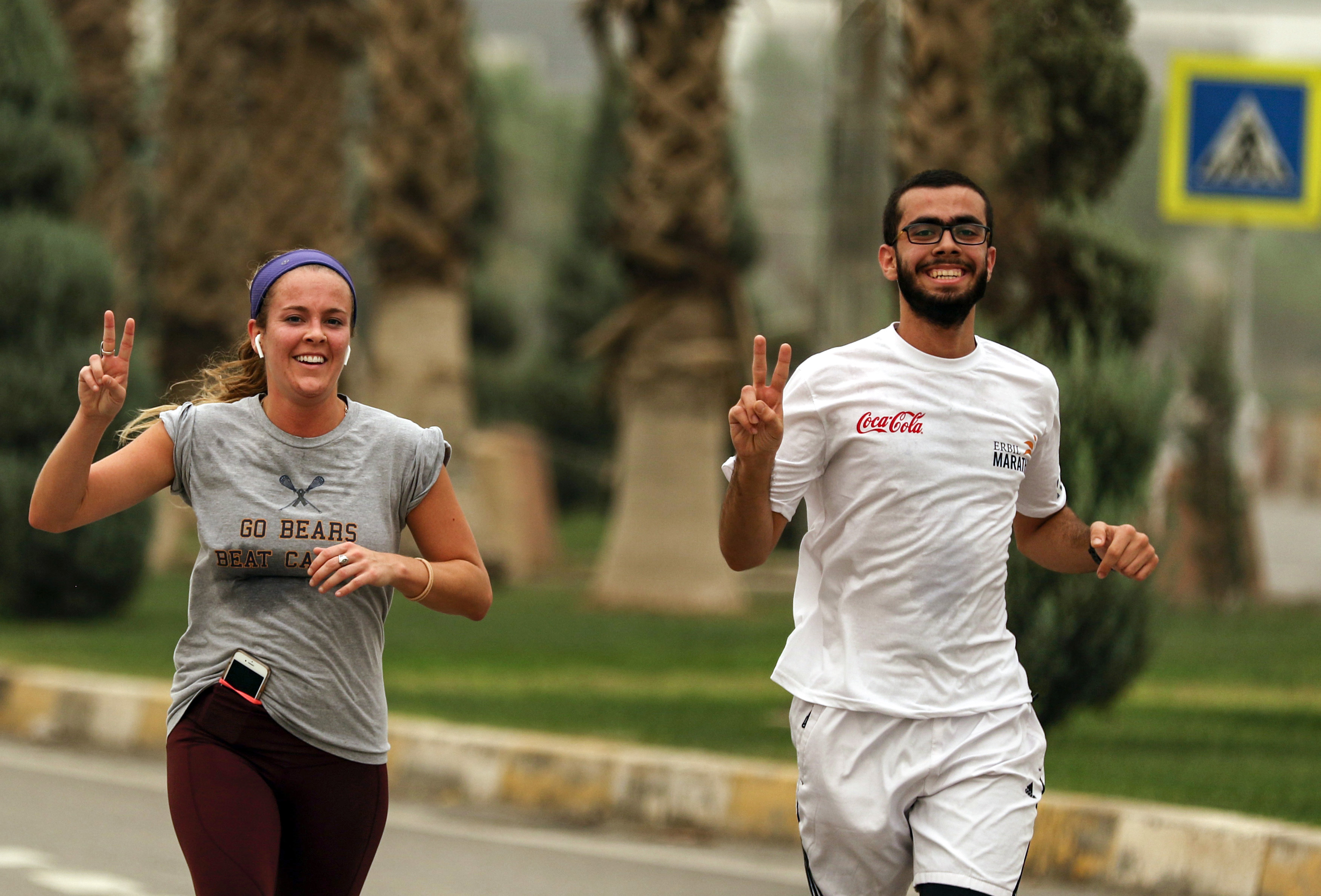 آلاف يشاركون في مارثون اربيل بـ